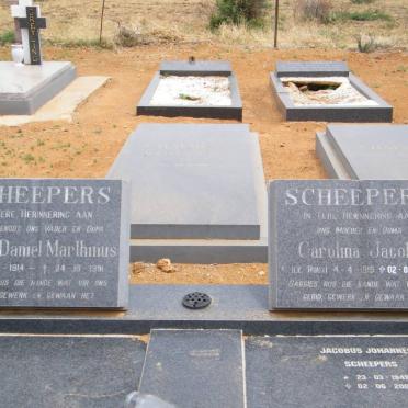 SCHEEPERS Louis Daniel Marthinus 1914-1991 &amp; Carolina Jacoba LE ROUX 1919-2009 :: SCHEEPERS Jacobus Johannes 1949-2009