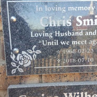 SMITH Chris 1968-2018