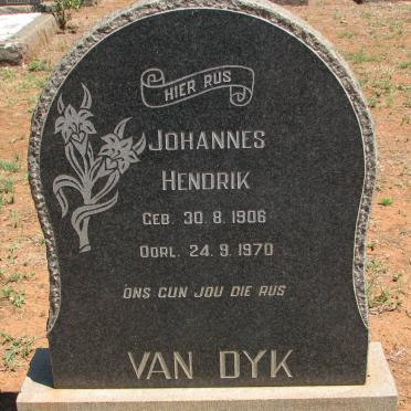 DYK Johannes Hendrik, van 1906-1970