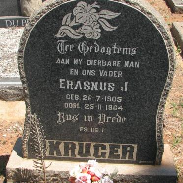 KRUGER Erasmus J. 1905-1964