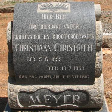 MEYER Christiaan Christoffel 1895-1968