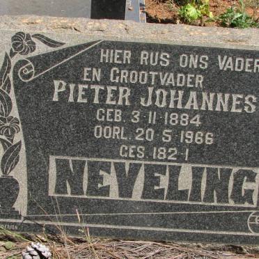 NEVELING Pieter Johannes 1884-1966