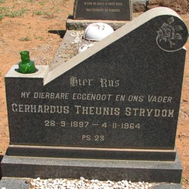 STRYDOM Gerhardus Theunis 1897-1964