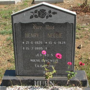 HURN Henry 1926-1995 &amp; Nellie 1938-