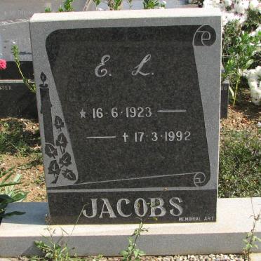 JACOBS E.L. 1923-1992