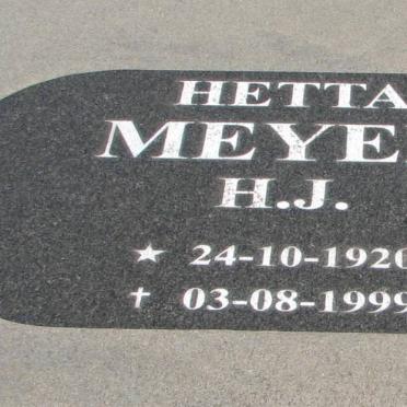 MEYER H.J. 1920-1990