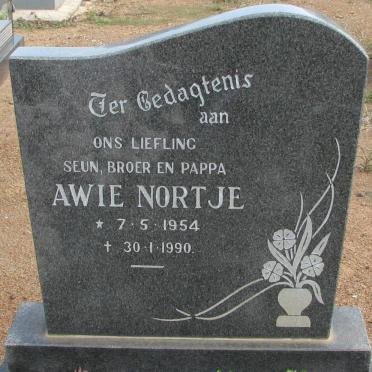 NORTJE Awie 1954-1990