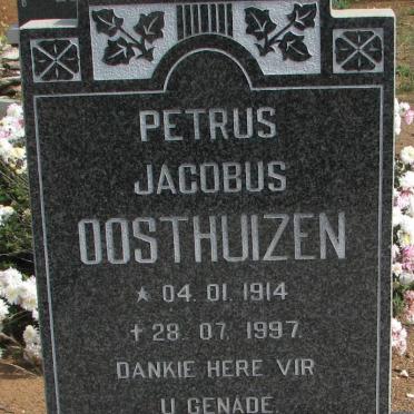 OOSTHUIZEN Petrus Jacobus 1914-1997