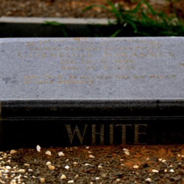 WHITE Cornelius ?