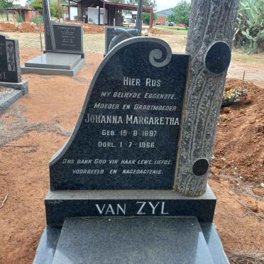 ZYL Johanna Margaretha, van 1897-1966