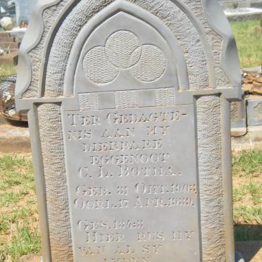 BOTHA C.L. 1903-1939