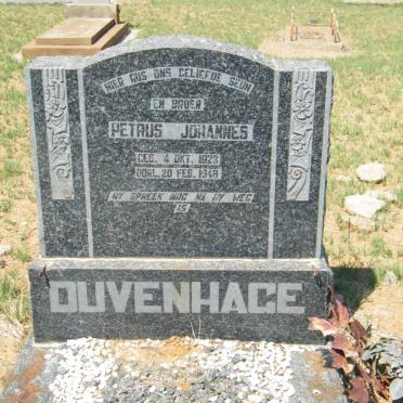 DUVENHAGE Petrus Johannes 1923-1948