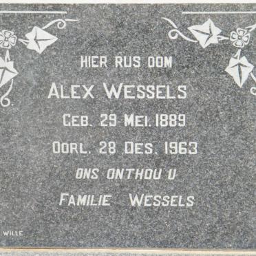 WESSELS Alex 1889-1963