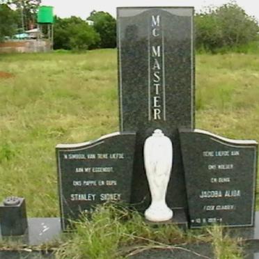 McMASTER Stanley Sidney &amp; Jacoba Alida CLAASEN 1919-