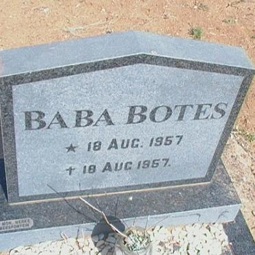 BOTES Baba 1957-1957
