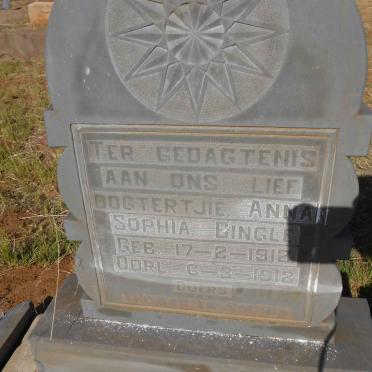 BINGLE Anna Sophia 1912-1912