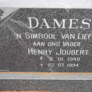 DAMES Henry Joubert 1940-1994