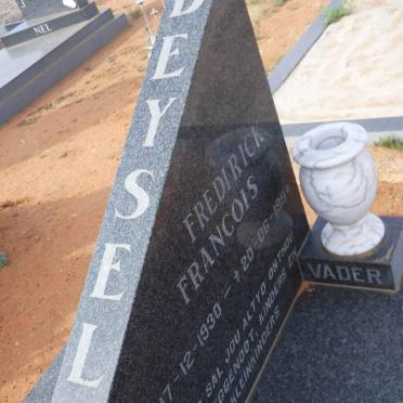 DEYSEL Fredirick Francois 1930-1994 &amp; Sarie 1934-