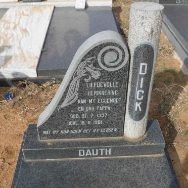 DAUTH Dick 1937-1981