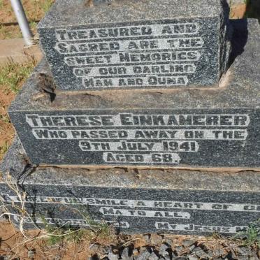 EINKAMERER Therese -1941