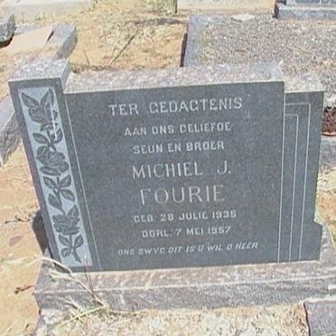 FOURIE Michiel J.  1935-1957