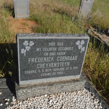 GREYVENSTEYN Frederick Coenraad 1874-1941