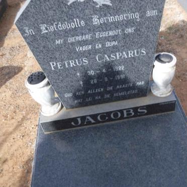 JACOBS Petrus Casparus 1922-1991