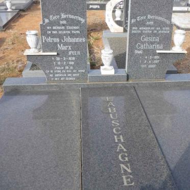 LABUSCHAGNE Petrus Johannes Marx 1938-1991 &amp; Gesina Catharina 1951-2017