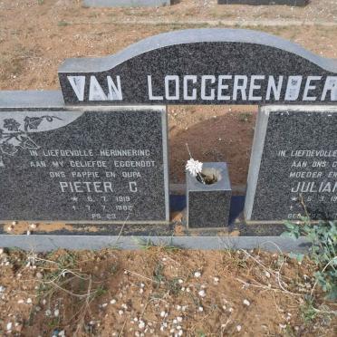 LOGGERENBERG Pieter C., van 1919-1982 &amp; Juliana 1930-