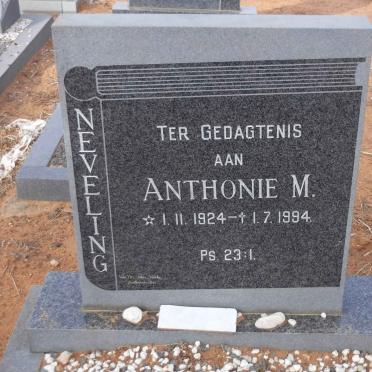 NEVELING Anthonie M. 1924-1994