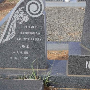 NEL Dick 1915-1985 &amp; Truia 1918-1978