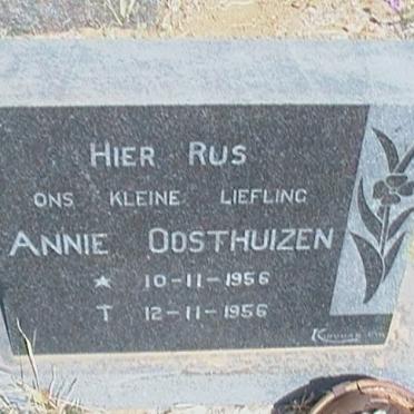 OOSTHUIZEN Annie 1956-1956