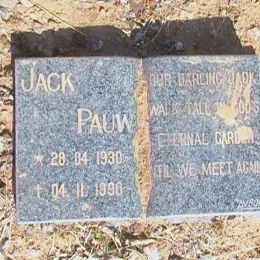 PAUW Jack 1930-1990
