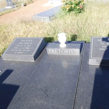 PRETORIUS Daniel Jacobus 1922-2006 &amp; Magdalena G.M.S.P. 1925-