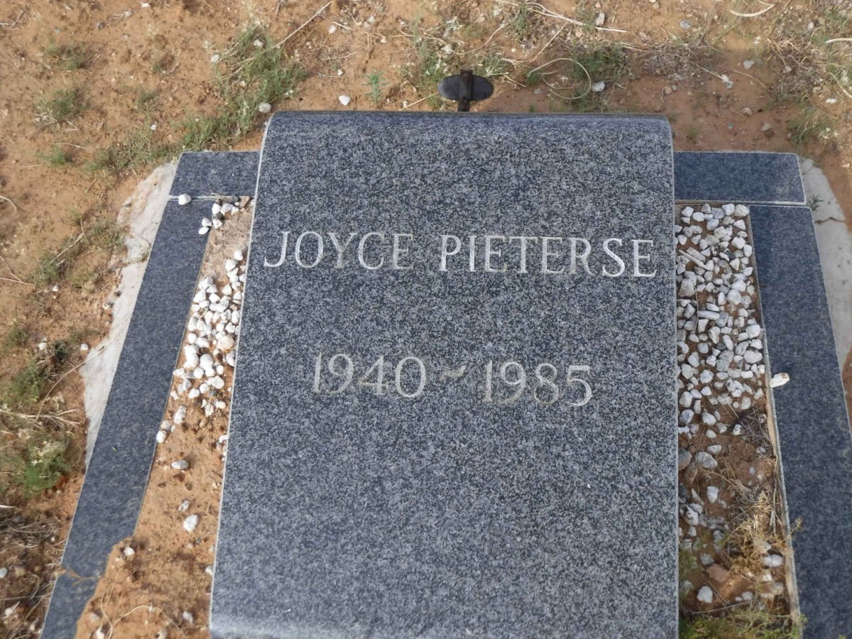 PIETERSE Joyce 1940-1985