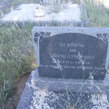 PRETORIUS Barend J. 1924-1964