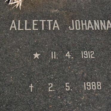 PIETERSE Theodorus Ernst 1906-1988 &amp; Alletta Johanna 1912-1988_3