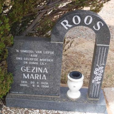 ROOS Gezina Maria 1928-1998