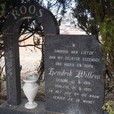 ROOS Hendrik Willem 1919-1985