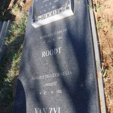 ROODT Magrietha Cornelia nee STEICHER 1916-2011 :: ROODT Maria Elizabeth 1941-