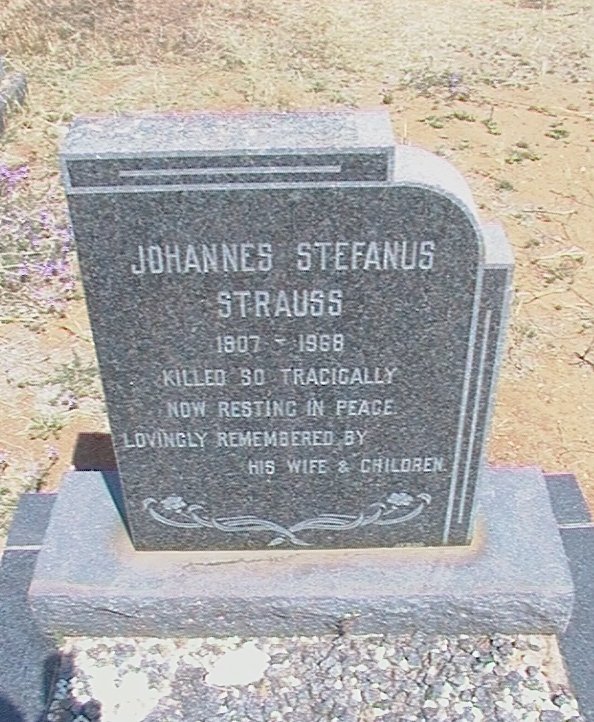 STRAUSS Johannes Stefanus 1907-1968