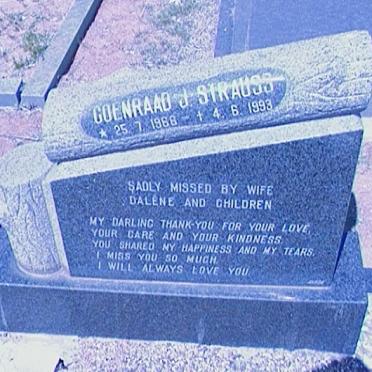 STRAUSS Coenraad J. 1968-1993