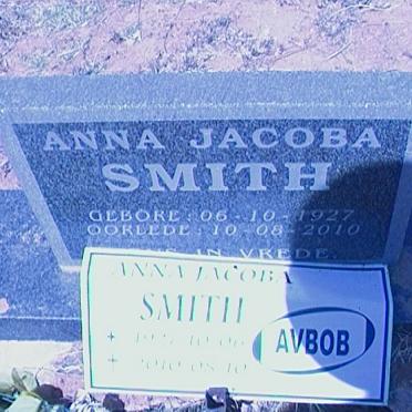 SMITH Anna Jacoba 1927-2010