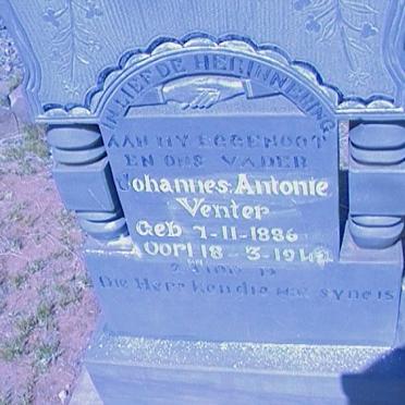 VENTER Johannes Antonie 1886-194?