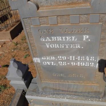 VORSTER Gabriel P. 1848-1932