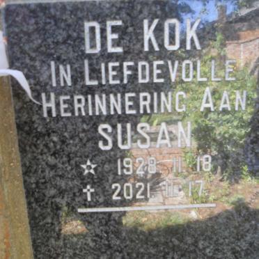 KOK Susan, de 1928-2021