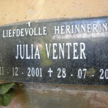 VENTER Julia 2001-2002