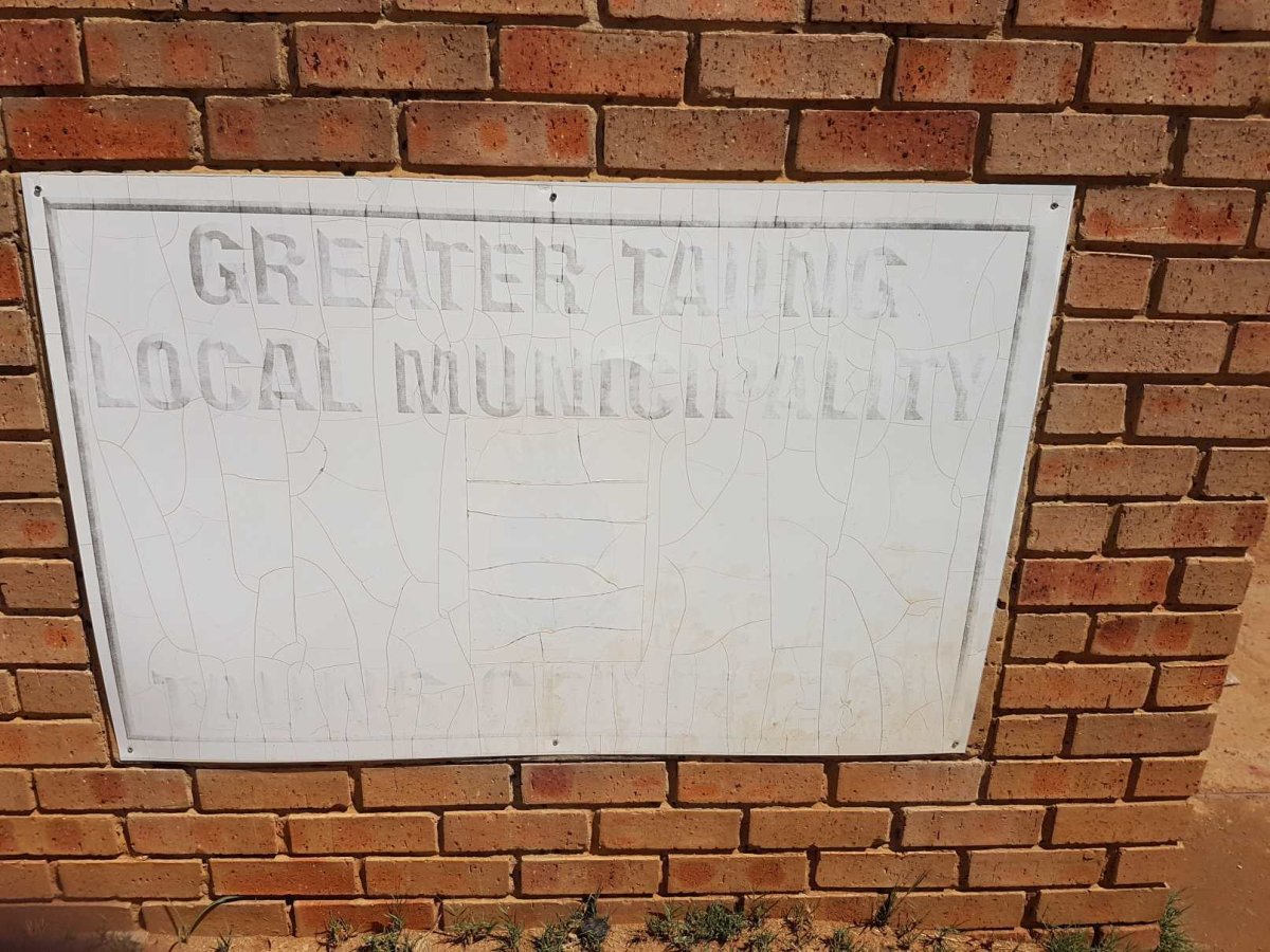 1. Greater Taung Local Municipality