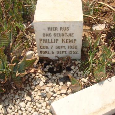 KEMP Phillip 1952-1952