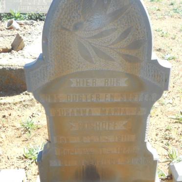 BOSHOFF Susanna Maria 1911-1920